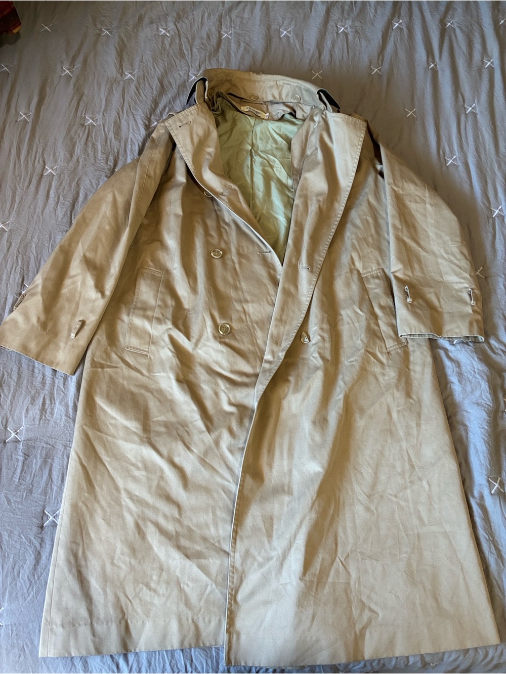 Classic Beige Trench Coat - Women's